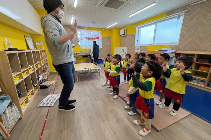 はじめての英語教室〜ちょうちょ〜