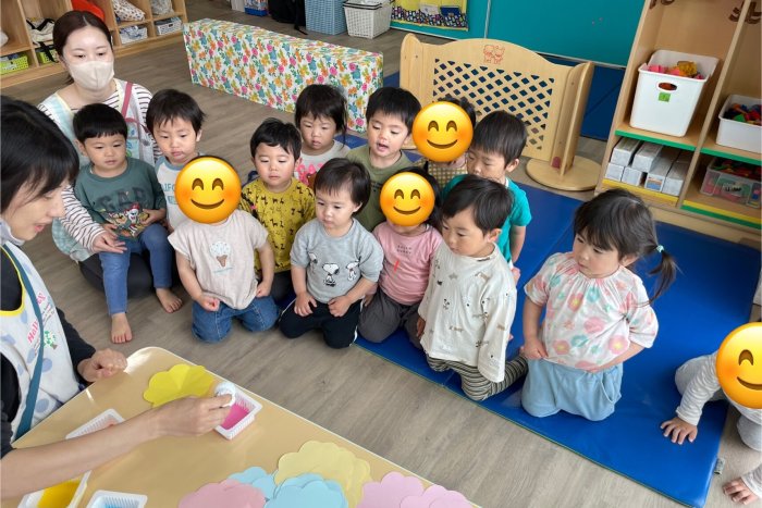 初めてのプレゼント製作　〜そよかぜぐみ〜